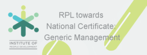 RPL towards National Certificate: Generic Management